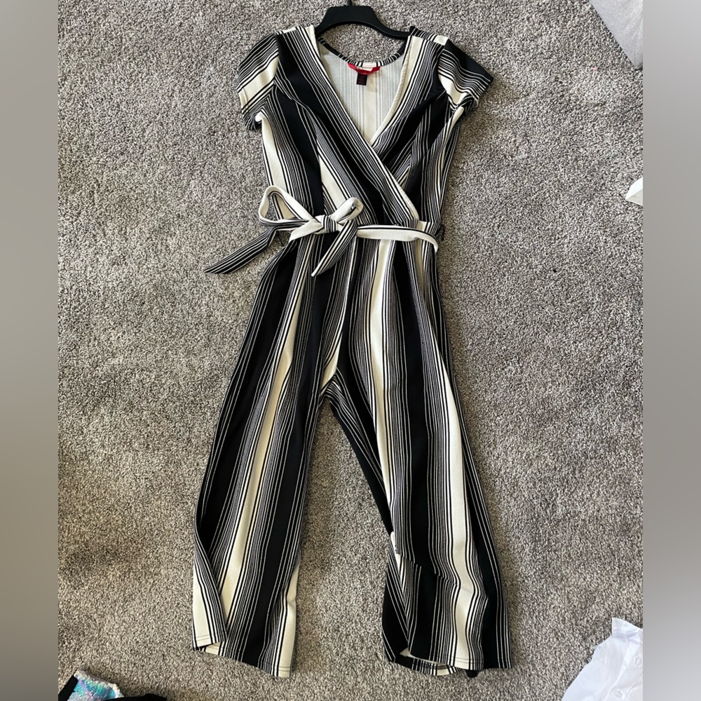Striped jumpsuit